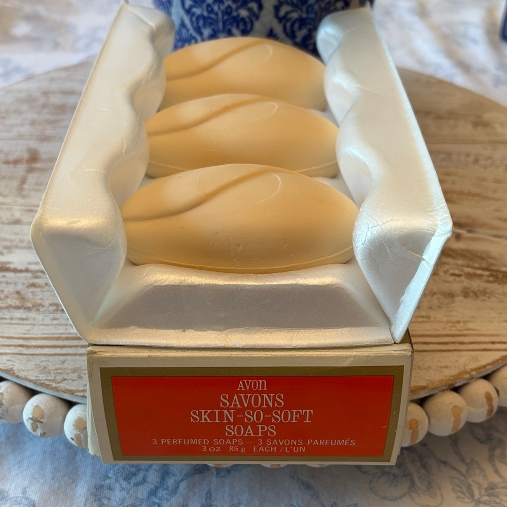 Vintage Avon Skin-So-Soft Soaps